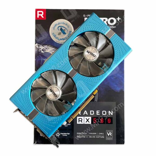 گرافیک Sapphire Nitro+ Rx 580 Special Edition 8G GDDR5 استوک