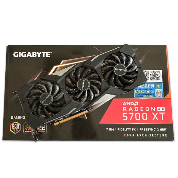 کارت گرافیک Gigabyte RX 5700 XT OC 8G GDDR6 استوک در حد نو