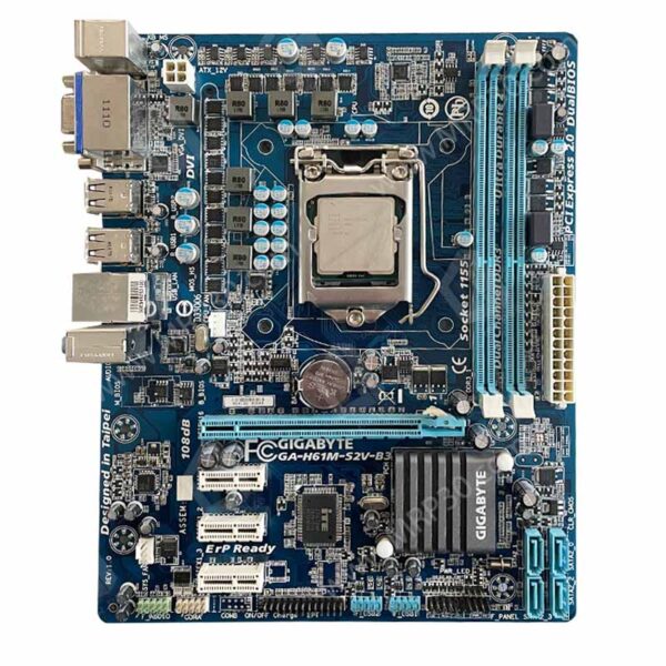 باندل GIGABYTE H61M-S2V-B3 + i3 2100 *استوک