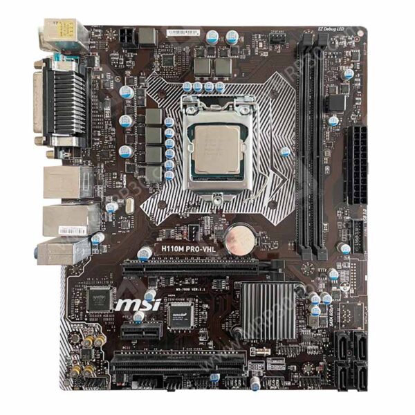 باندل مادربرد MSI H110M PRO-VHL + Intel Core i5 7400 استوک