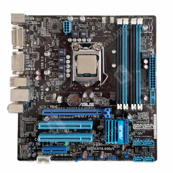 باندل مادربرد ایسوس ASUS P8Q77-M2 و i5 3470 استوک