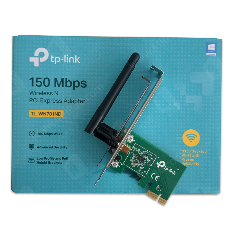 400006 کارت شبکه بی سیم تی پی لینک TP-LINK TL-WN781ND Wireless استوک
