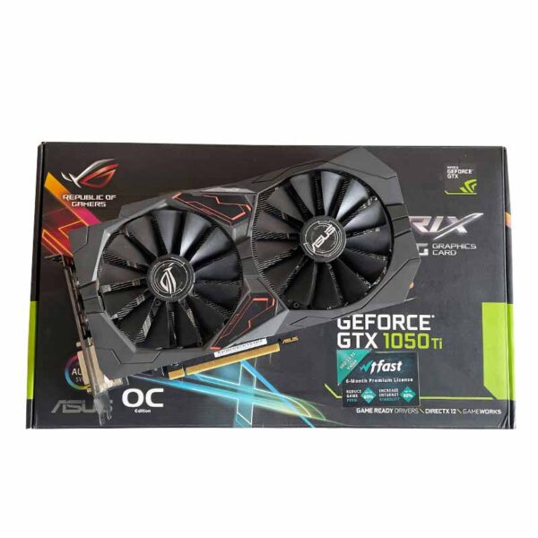 گرافیک ASUS ROG STRIX GTX 1050 Ti OC 4G استوک