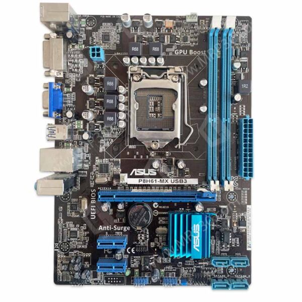 مادربرد ایسوس Asus P8H61-MX USB3 استوک