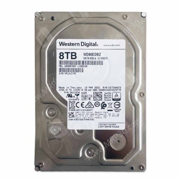 هارد اینترنال 8 ترا WD 8TB WD80EDBZ