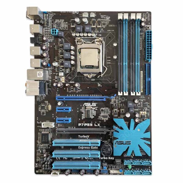 باندل مادربرد ASUS P7P55 LX + Core i7 870 استوک
