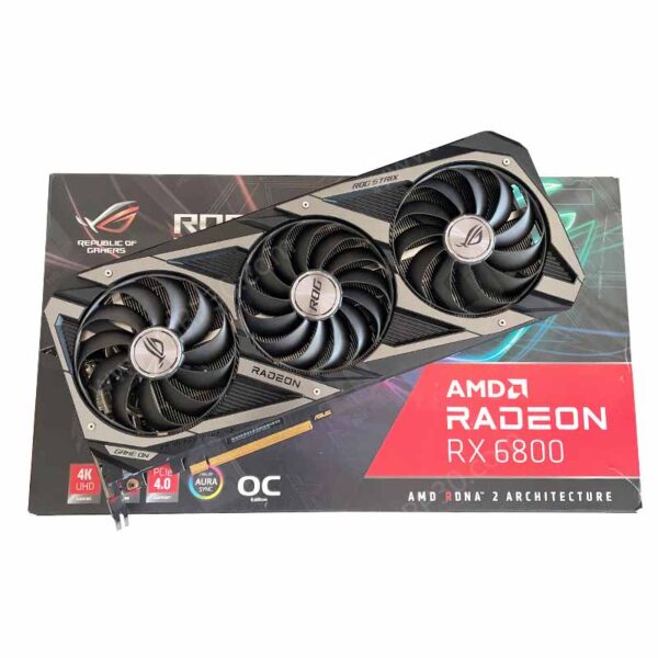 گرافیک Asus Rog Strix RX 6800 Gaming OC 16G GDDR6