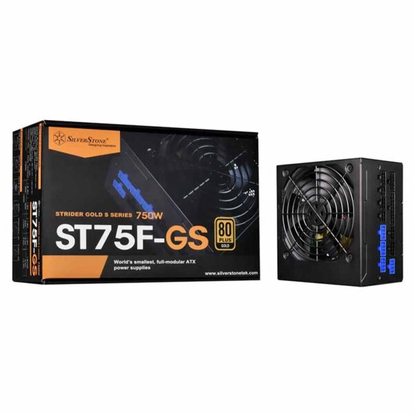 پاور 750 وات SilverStone ST75F GS 750W استوک گارانتی تا 1408/07