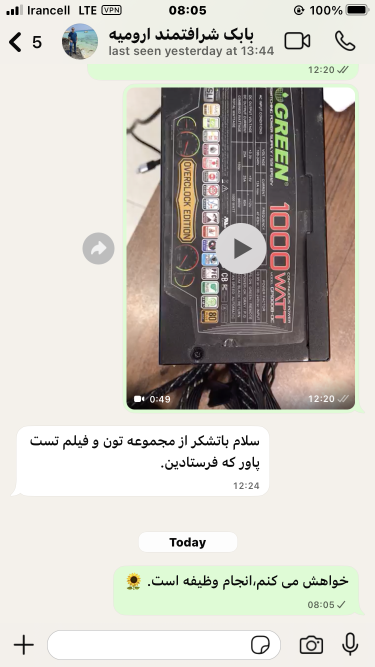 تصویر رضایت مشتری