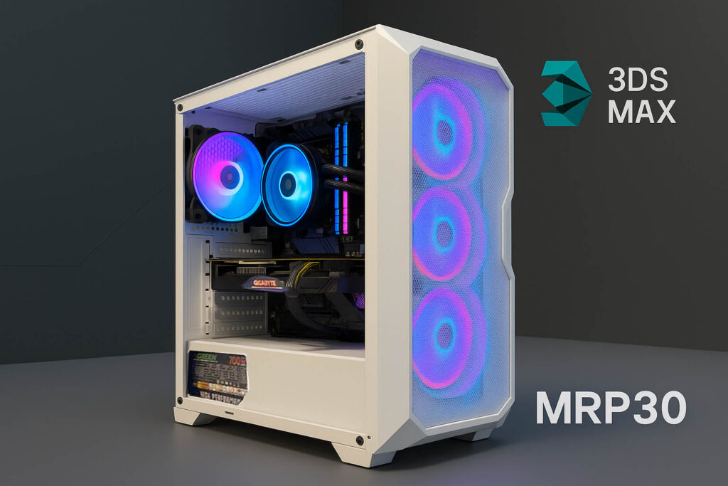 سیستم مخصوص تری دی مکس 3ds Max High استوک با 6 ماه گارانتی 1 قیمت سیستم مناسب برای رندرینگ 3d max