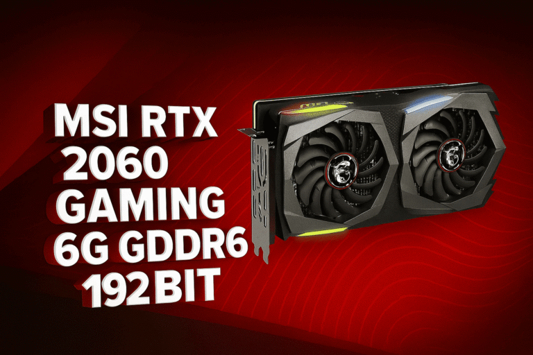گرافیک MSI RTX 2060 Gaming 6G GDDR6 192 Bit استوک 1 قیمت rtx 2060 6gb