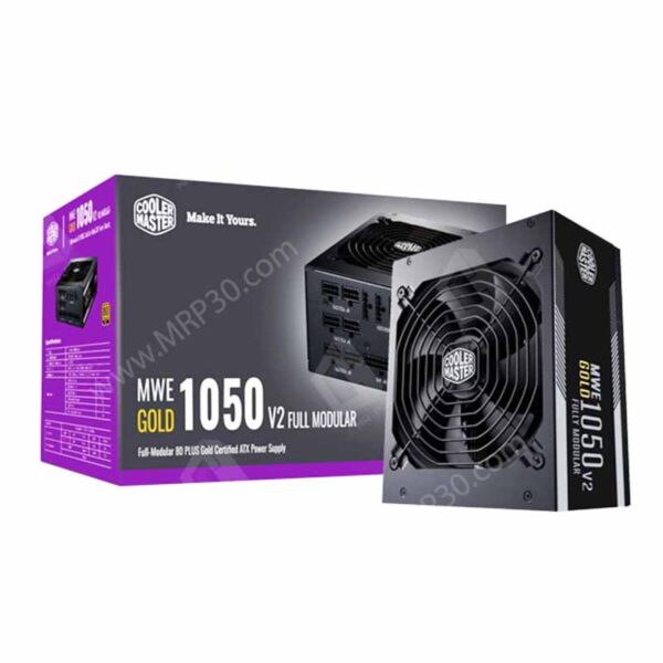 پاور 1050 وات کولرمستر Cooler Master MWE Gold 1050W استوک گارانتی تا 1406/06