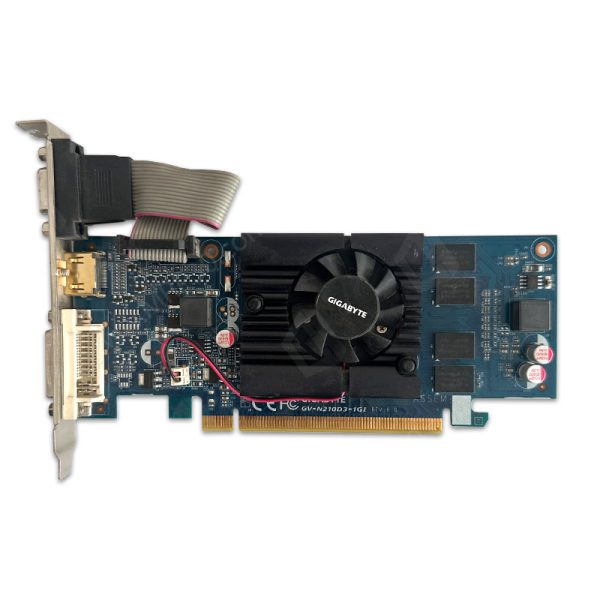 کارت گرافیک گیگابایت Gigabyte GT 210 1G DDR3 استوک