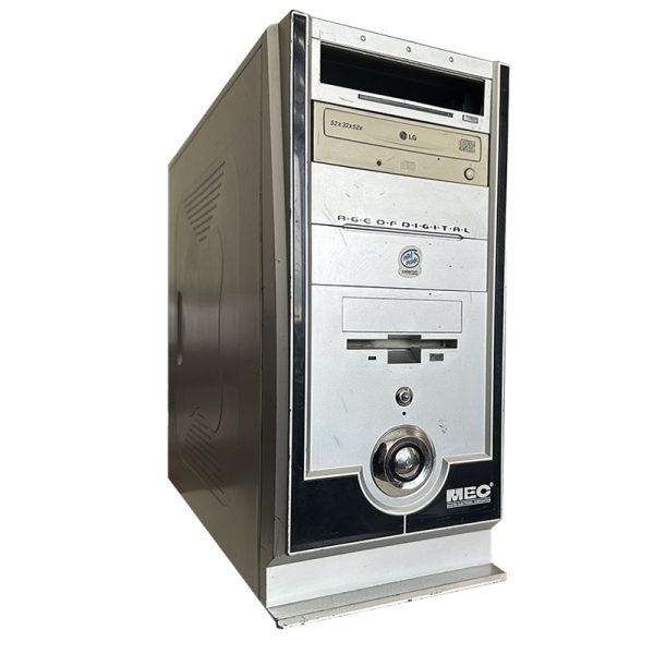 قاب کیس کامپیوتر Case Silver MEC استوک