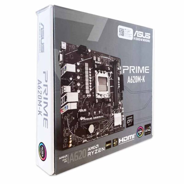 مادربرد Asus Prime A620M-K DDR5 آکبند گارانتی تا 1407/04