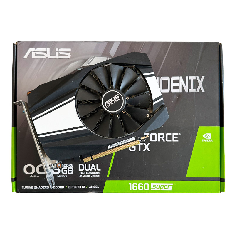 1440-1 گرافیک ASUS Phoenix GTX 1660 SUPER OC 6G GDDR6 استوک در حد نو - Image 1