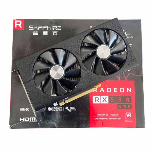 کارت گرافیک Sapphire Pulse RX 590 GME Dual 8G GDDR5 256bit استوک