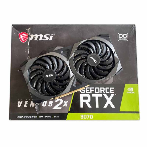 کارت گرافیک MSI RTX 3070 VENTUS 2X 8G OC GDDR6 استوک