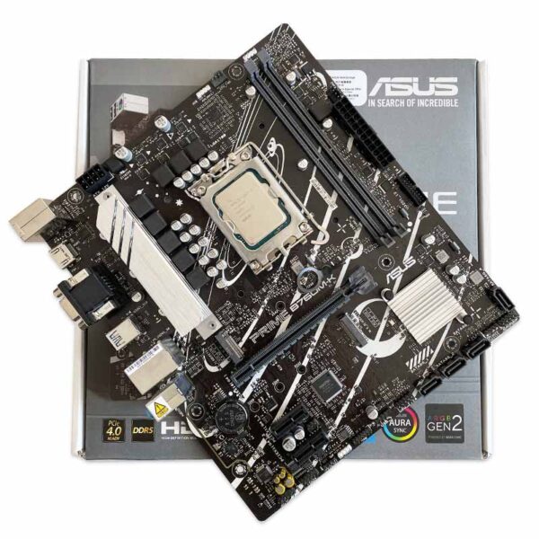 باندل مادربرد Asus B760M K DDR5 + I5 14400f استوک