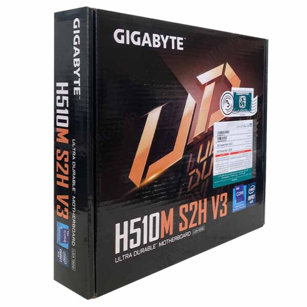 مادربرد گیگابایت Gigabyte H510M S2H V3 آکبند گارانتی تا 1405/09