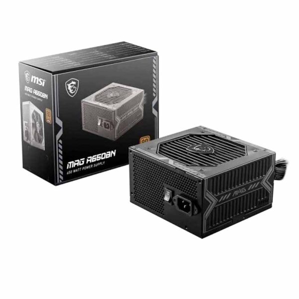 پاور ام‌ اس‌ آی MSI MAG A500DN 500W استوک گارانتی تا 1406/08