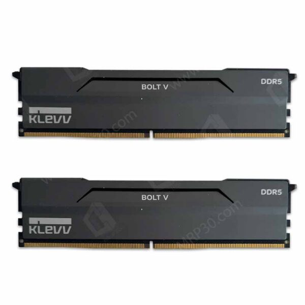 پک رم 32 گیگ Klevv Bolt V 32GB (16x2) DDR5 6000Mhz استوک گارانتی تا 1404/09