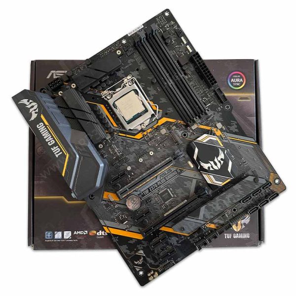 باندل مادربرد ASUS Tuf Gaming Z370 Plus ii + Core I7 9700K استوک