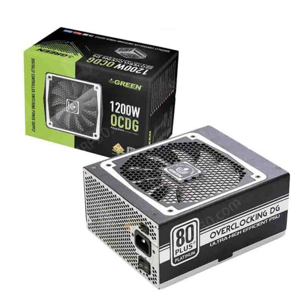 پاور 1200 وات گرین Green GP1200B OCDG 1200W استوک گارانتی تا 1411/04