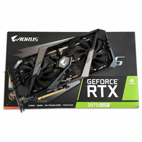 گرافیک Gigabyte Aorus RTX 2070 SUPER 8G GDDR6