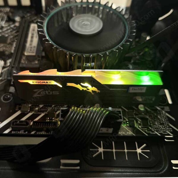 رم کینگ مکس Kingmax Zeus Dragon RGB 16GB DDR4 3200Mhz cl16 استوک گارانتی آواژنگ