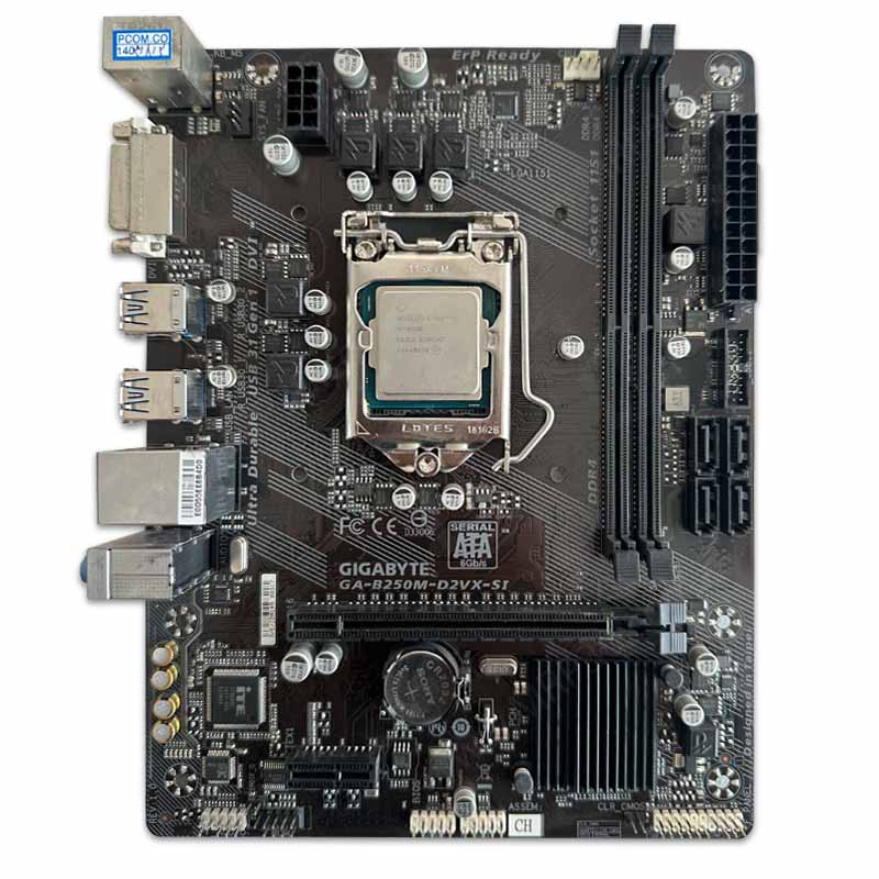 250 باندل GIGABYTE B250M D2VX SI + CORE i5 6500