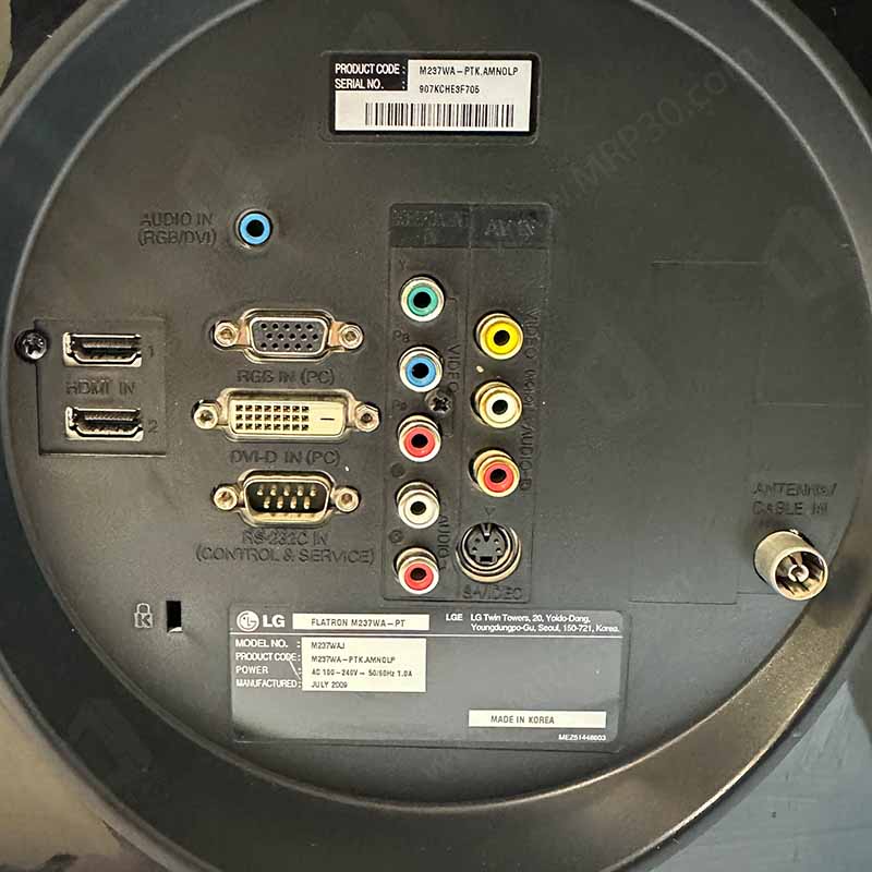 30373-3 مانیتور 23 اینچ ال جی LG LCD M237WA-PT TV 23 Inch استوک - Image 4