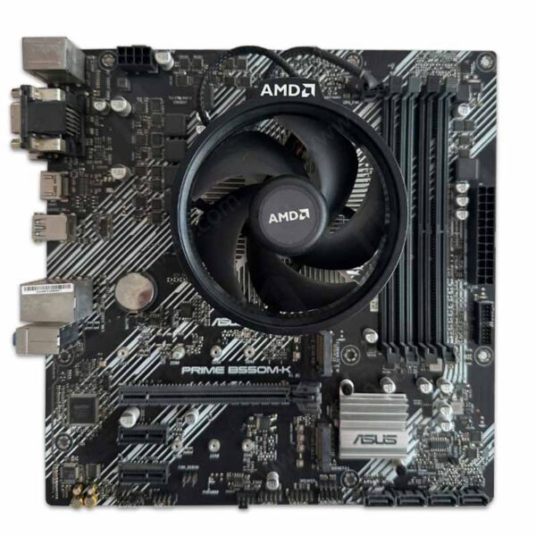 باندل مادربرد ASUS Prime B550M k + RYZEN 3 4350G
