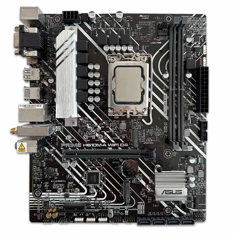 40497-2039 باندل مادربرد ASUS PRIME H610M A Wifi DDR4 + i5 12400F استوک گارانتی تا 1406/07 - Image 2