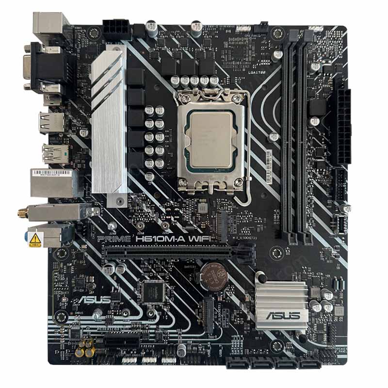 700350-2039-1 باندل مادربرد ASUS PRIME H610M-A Wifi DDR5 + i5 12400F استوک گارانتی تا 1407/01 - Image 2