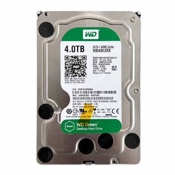 هارد اینترنال 4 ترا وسترن WD Green 4TB استوک