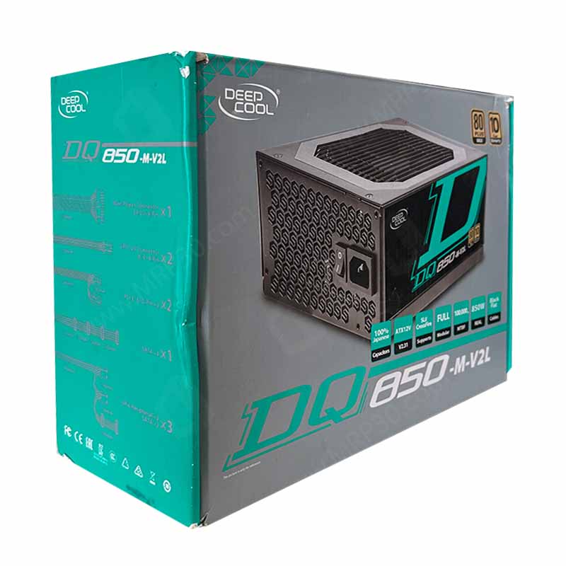 8357-1 پاور دیپ کول Deepcool DQ850-M-V2L 850W استوک - Image 6