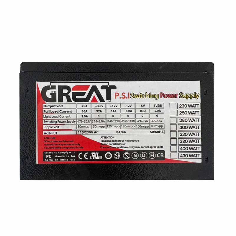 8522-3 پاور 230 وات Great GR230 P4 استوک - Image 5