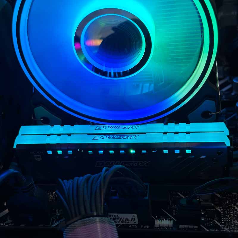 Photo Oct 27 2025, 08 59 08-2 رم 8 گیگ Crucial Ballistix Tactical 8GB DDR4 3000Mhz استوک