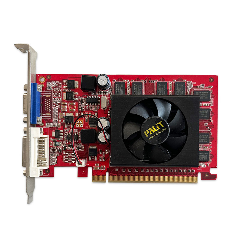 1838 کارت گرافیک پلیت Palit GT 210 1G DDR2 128Bit استوک - Image 1