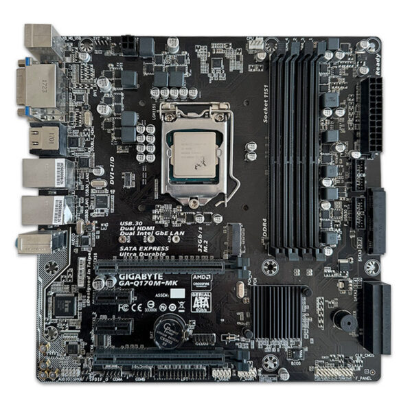 باندل مادربرد Gigabyte Q170M-MK + i5 6600