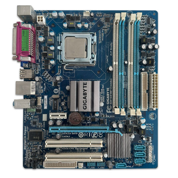 باندل مادربرد Gigabyte G41M COMBO +Core 2 Quad Q6600 استوک