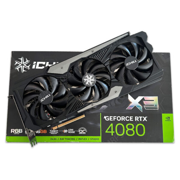 گرافیک Inno3d RTX 4080 Ichill X3 16G GDDR6X استوک
