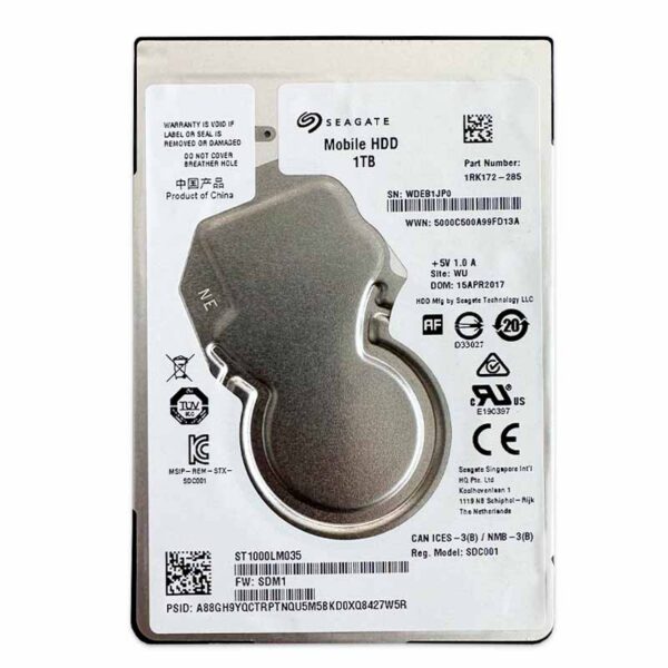 هارد اینترنال 1 ترابایت لپ تاپ سیگیت Seagate 1tb