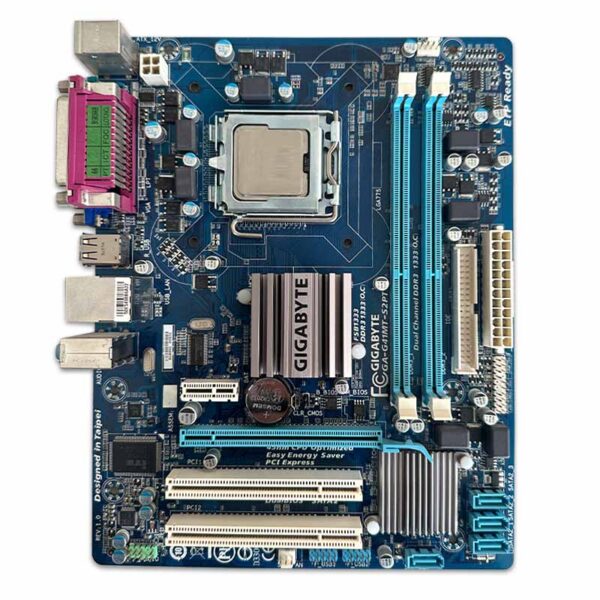 باندل مادربرد Gigabayte GA-G41MT-S2PT + E8400 *استوک