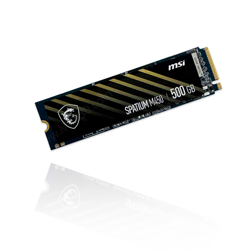 اس اس دی MSI M.2 NVME Spatium M450 500GB 99 استوک (2) اس اس دی MSI M.2 NVME Spatium M450 500GB 99 استوک