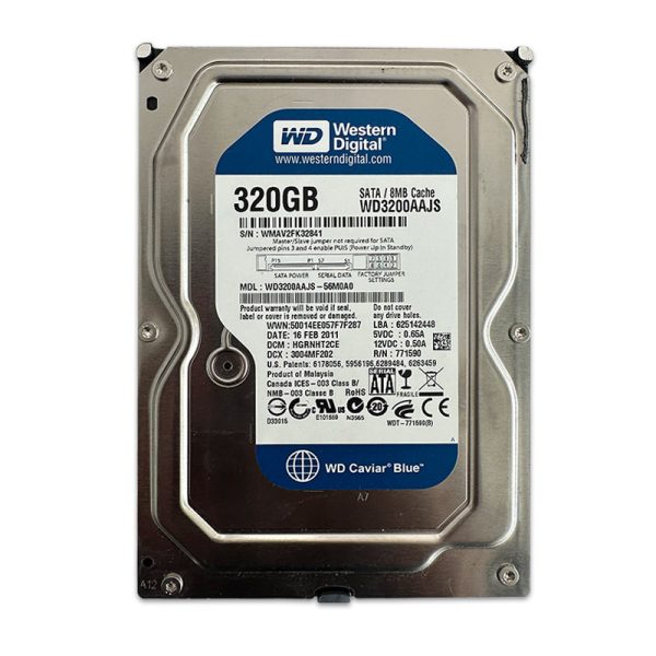 هارد اینترنال 320 گیگ وسترن Western Digital Blue 320GB استوک
