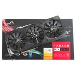 گرافیک Asus Rog Strix RX 580 OC Gaming 8G GDDR5 استوک در حد نو