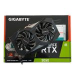 گرافیک گیگابایت Gigabyte Windforce RTX 3050 OC 6G GDDR6 استوک در حد نو گارانتی تا 1406/08