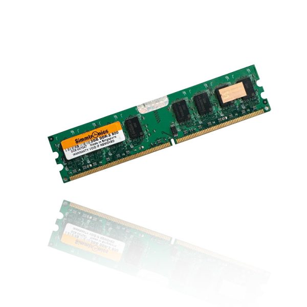 رم 2 گیگ Simmtronics 2GB DDR2 800Mhz استوک